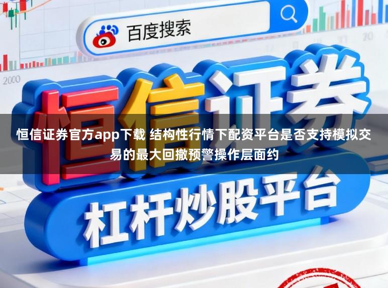 恒信证券官方app下载 结构性行情下配资平台是否支持模拟交易的最大回撤预警操作层面约