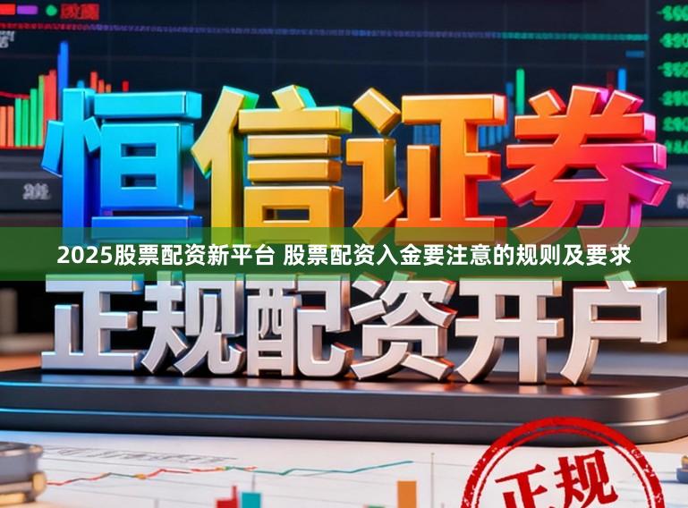 2025股票配资新平台 股票配资入金要注意的规则及要求